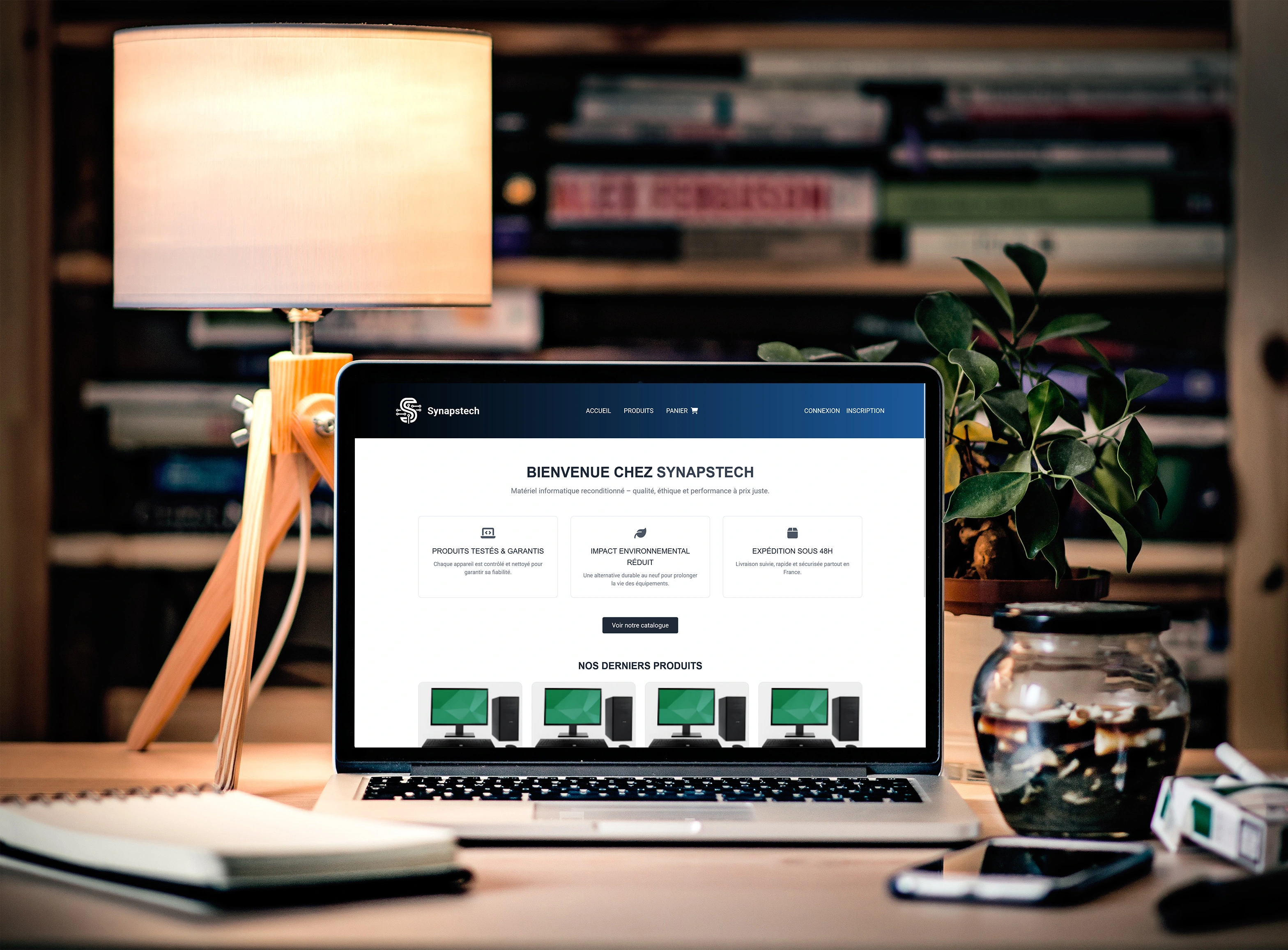 Image du projet Site E-commerce Synapstek